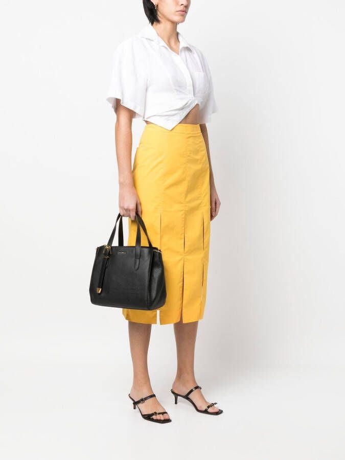 Coccinelle Shopper met logoprint Zwart