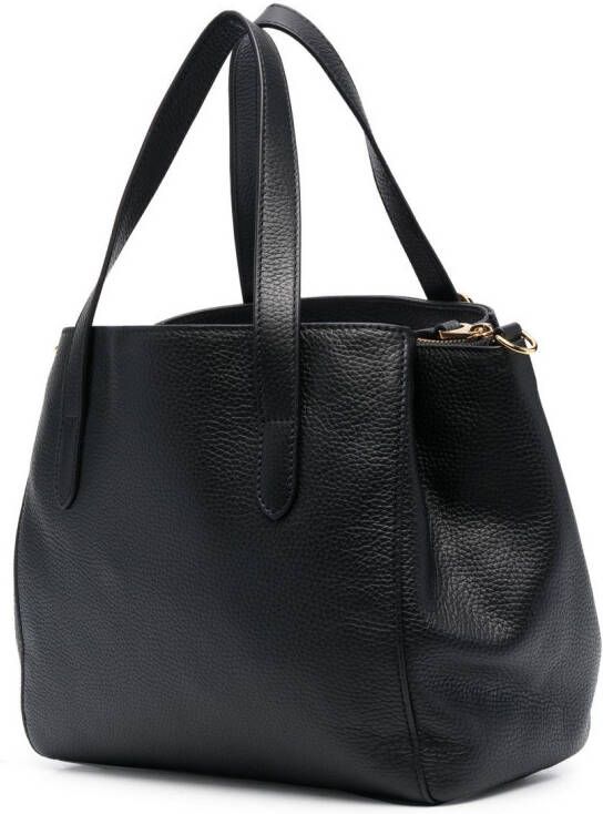 Coccinelle Shopper met logoprint Zwart