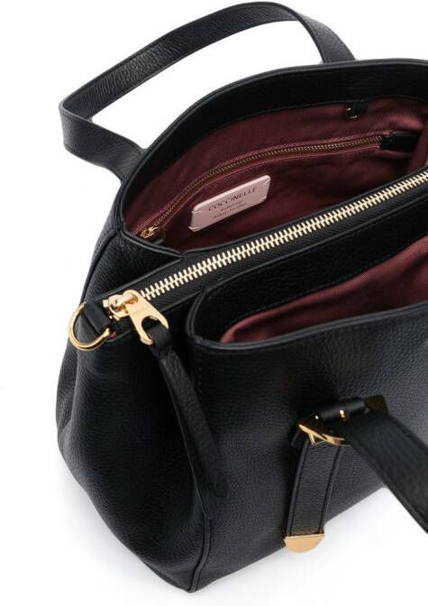 Coccinelle Shopper met logoprint Zwart