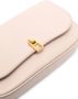 Coccinelle Leren crossbodytas Beige - Thumbnail 4