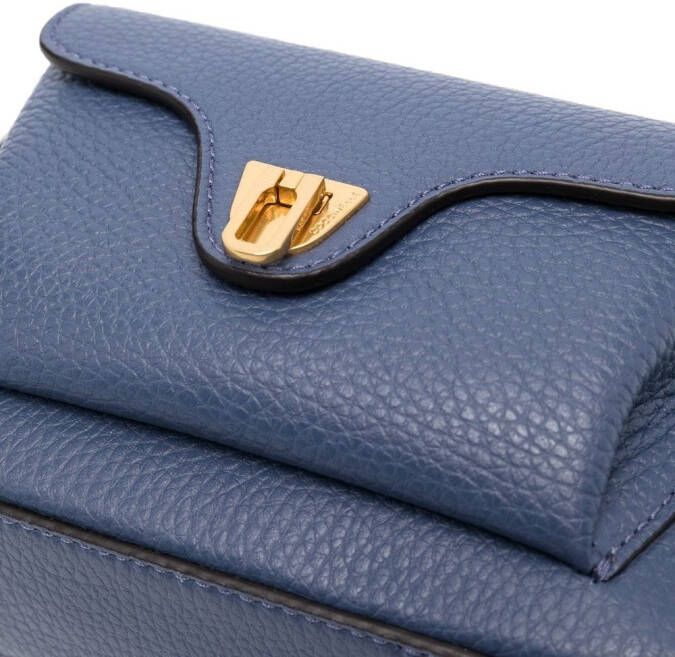 Coccinelle Leren crossbodytas Blauw