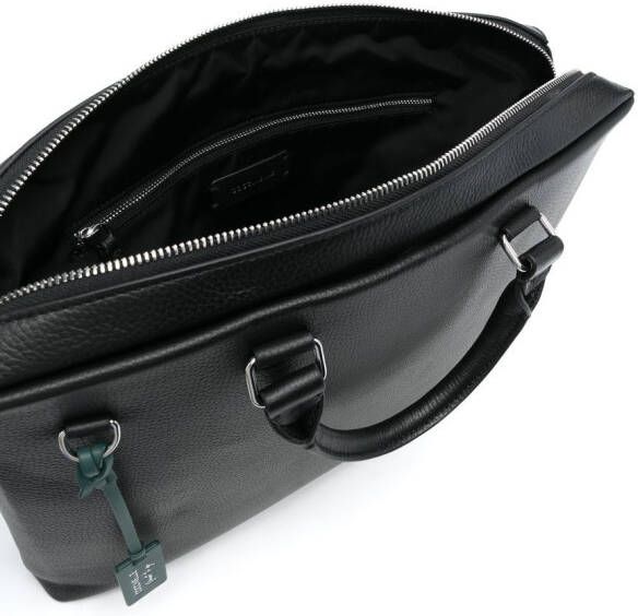 Coccinelle Leren laptoptas Zwart