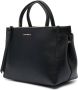 Coccinelle Arlettis leren shopper Zwart - Thumbnail 3
