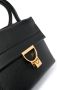 Coccinelle Arlettis leren shopper Zwart - Thumbnail 4