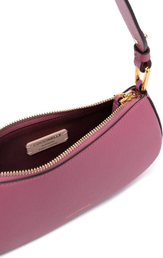 Coccinelle Merveille leren tas Roze