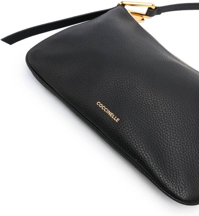 Coccinelle Leren crossbodytas Zwart