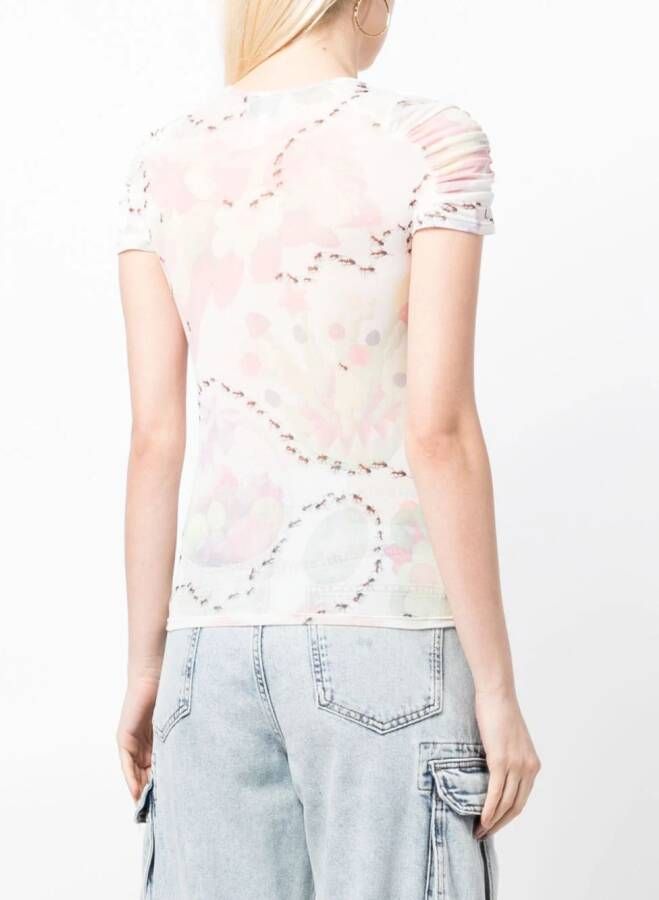 Collina Strada T-shirt met korte mouwen Roze