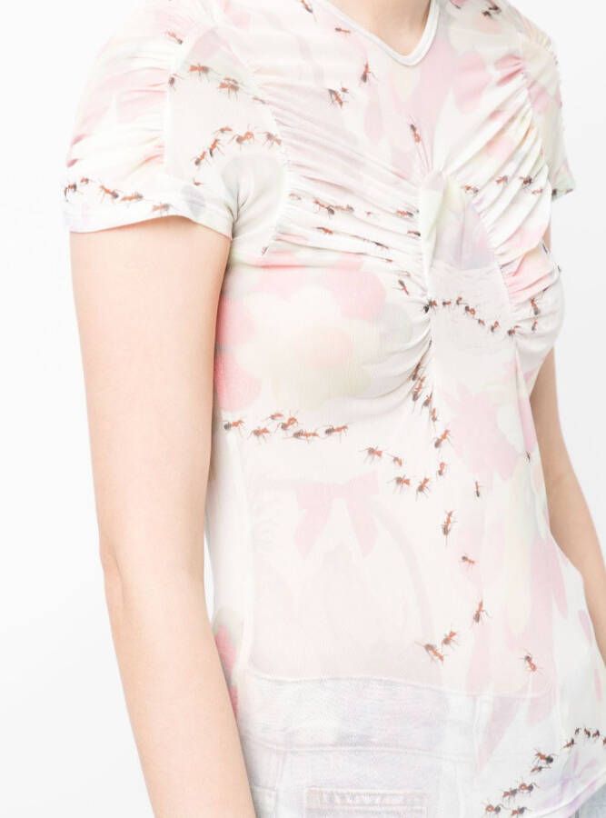 Collina Strada T-shirt met korte mouwen Roze