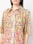 Collina Strada Blouse met bloemenprint Groen - Thumbnail 5