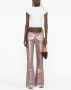 Collina Strada Flared broek Roze - Thumbnail 2