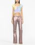 Collina Strada Rok met tie-dye print Geel - Thumbnail 2