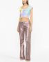 Collina Strada Rok met tie-dye print Geel - Thumbnail 3