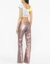 Collina Strada Rok met tie-dye print Geel - Thumbnail 4