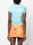Collina Strada T-shirt met logoprint Blauw - Thumbnail 4