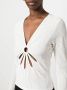 Collina Strada Top met V-hals Beige - Thumbnail 5
