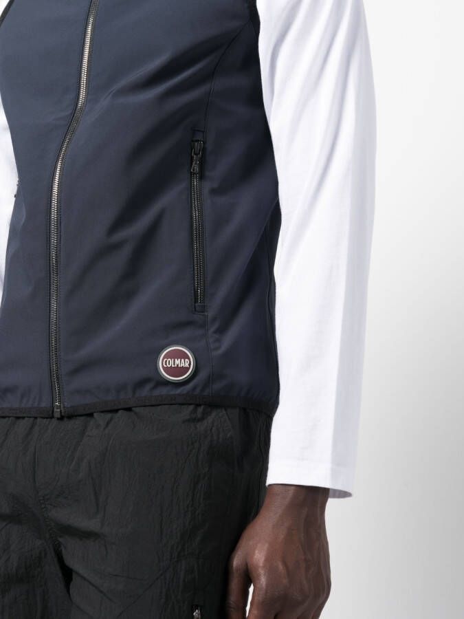 Colmar Bodywarmer met logo Blauw
