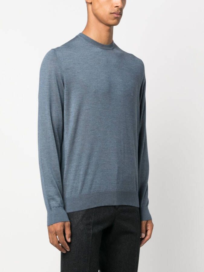 Colombo Fijngebreide trui Blauw