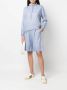 Colombo Fijngebreide shorts Blauw - Thumbnail 2