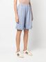 Colombo Fijngebreide shorts Blauw - Thumbnail 3
