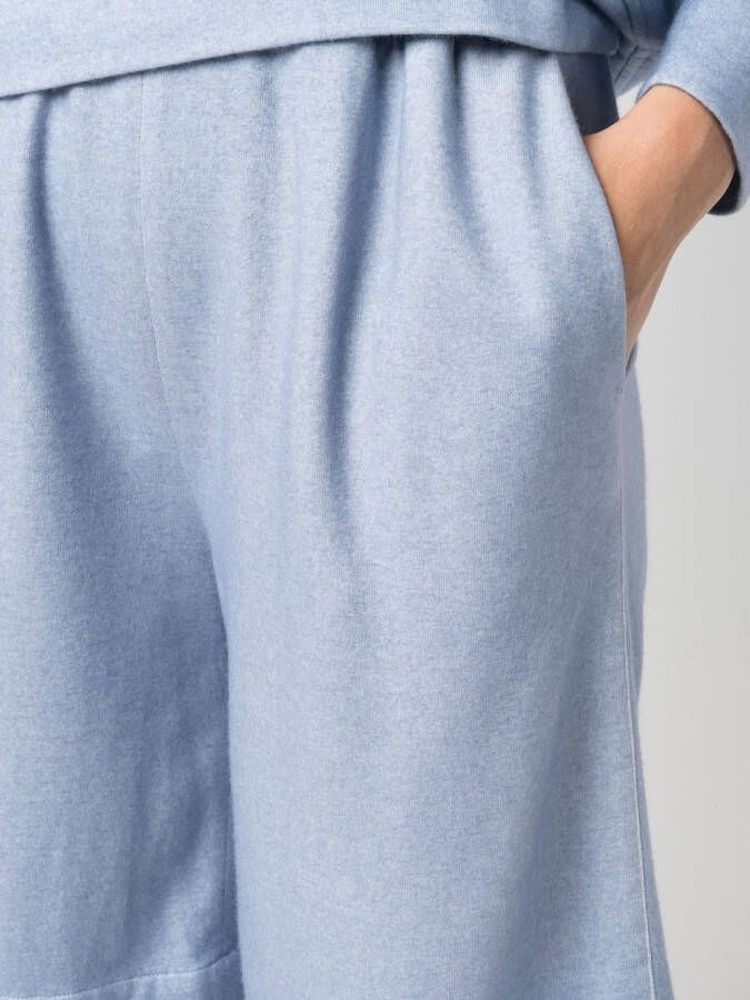 Colombo Fijngebreide shorts Blauw