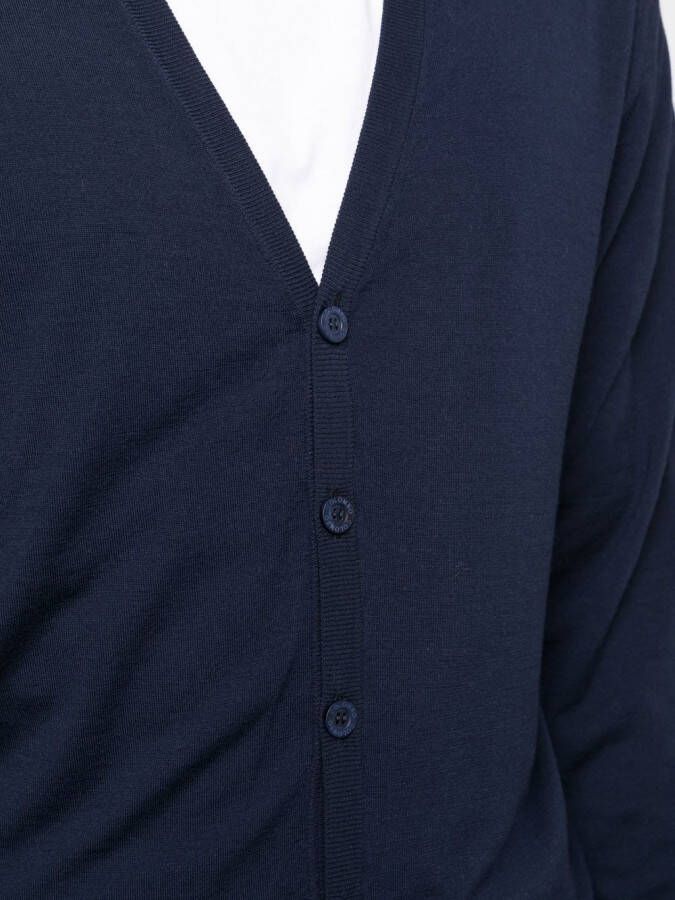 Colombo Gebreid vest Blauw
