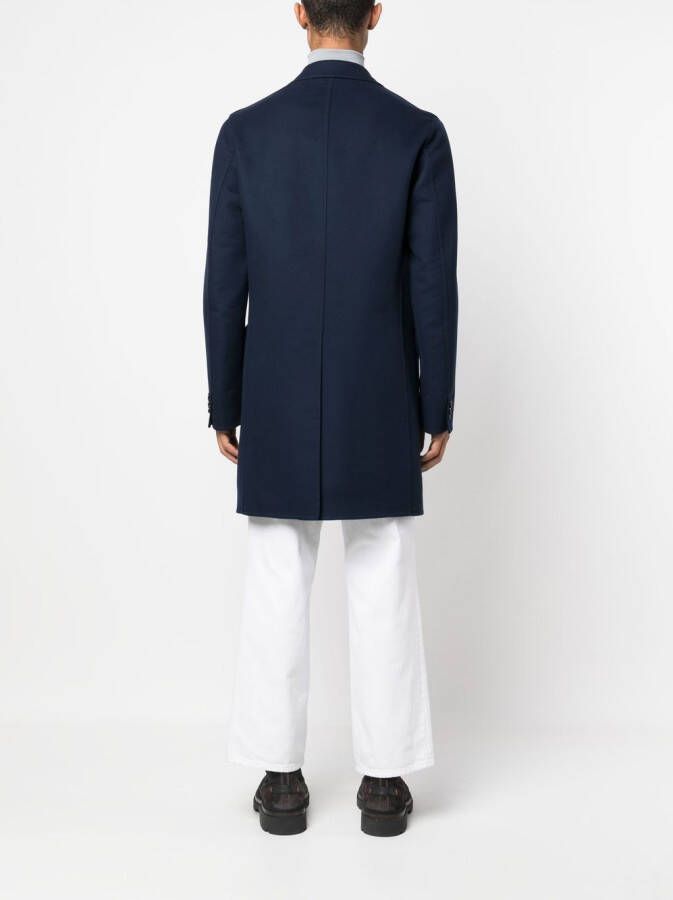 Colombo Jas met enkele rij knopen Blauw