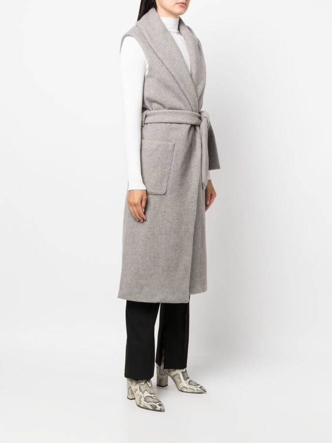 Colombo Trenchcoat met ceintuur Grijs