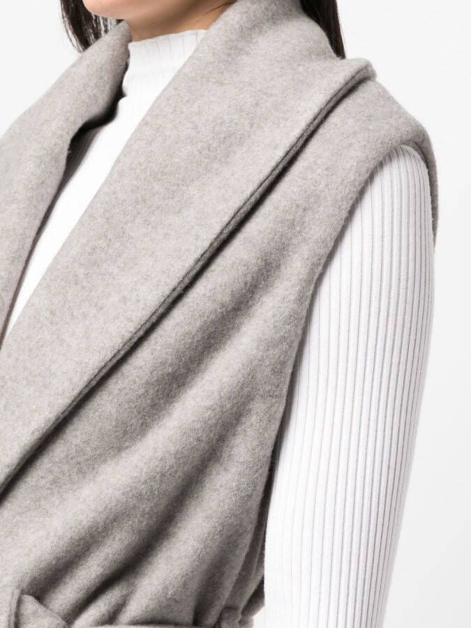 Colombo Trenchcoat met ceintuur Grijs