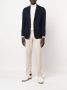 Colombo Wollen blazer Blauw - Thumbnail 2