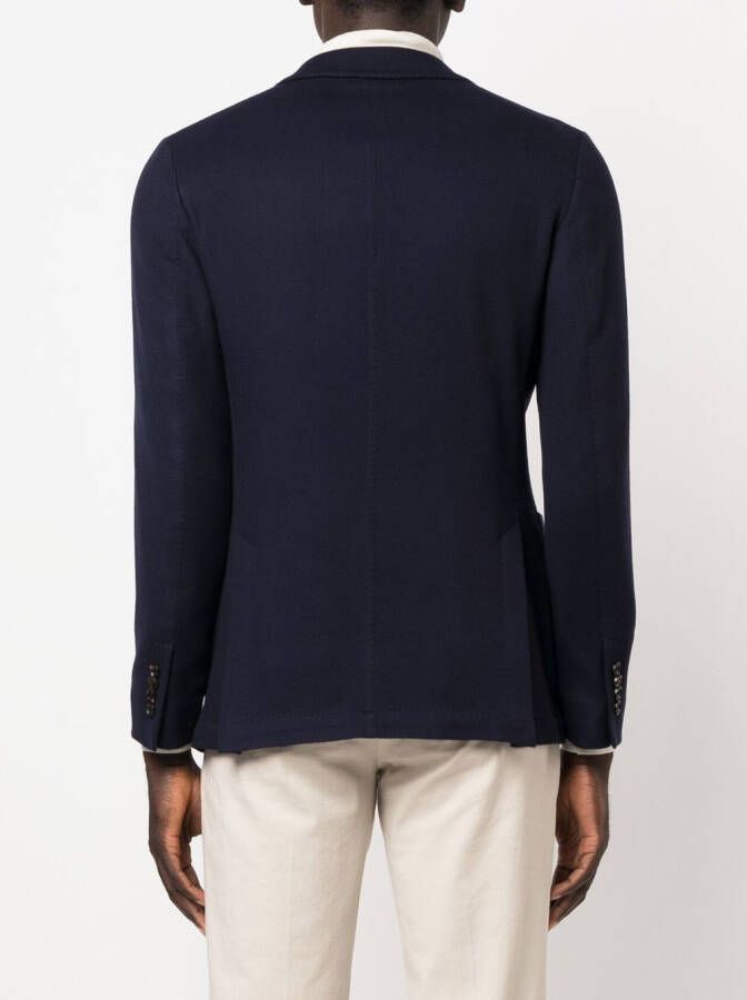 Colombo Wollen blazer Blauw