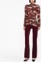 Colville Top met abstracte print Blauw - Thumbnail 3