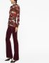 Colville Top met abstracte print Blauw - Thumbnail 4