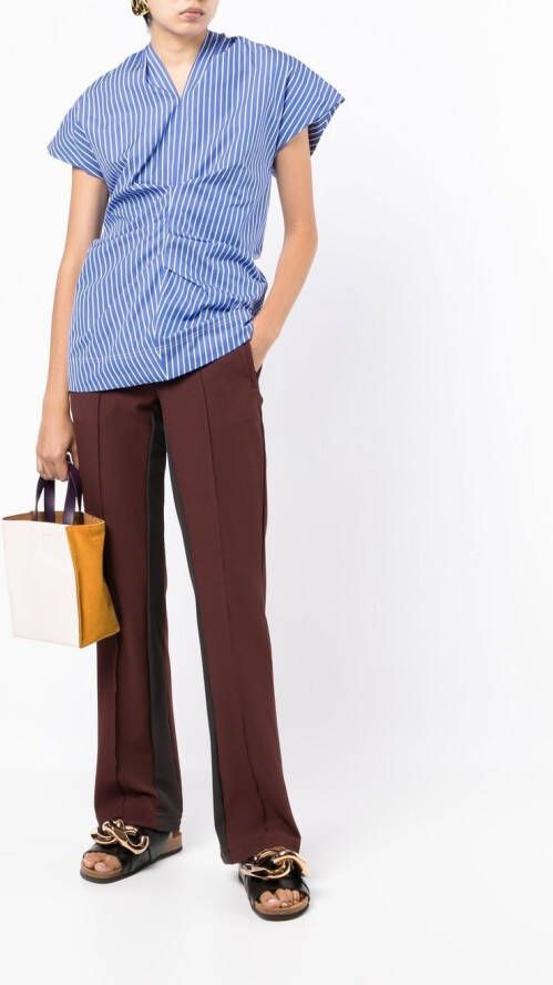 colville Blouse met ruches Blauw