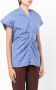 Colville Blouse met ruches Blauw - Thumbnail 3