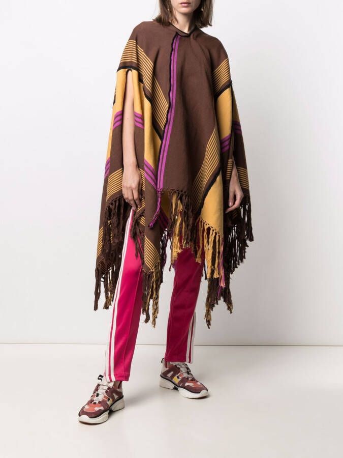 colville Cape met franje Bruin