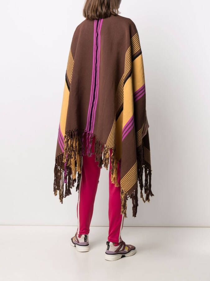 colville Cape met franje Bruin