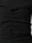 Colville Gedrapeerde top Zwart - Thumbnail 5