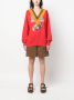 Colville Sweater met print Rood - Thumbnail 2