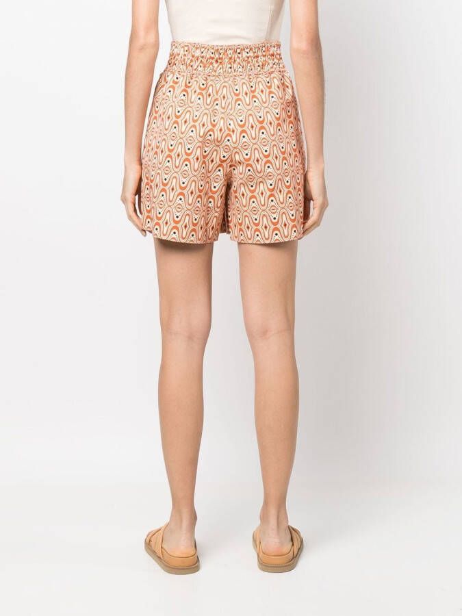 colville High waist shorts Oranje