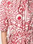 Colville Jurk met abstracte print Wit - Thumbnail 5