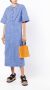 Colville Midi-jurk met veterdetail Blauw - Thumbnail 2