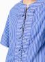 Colville Midi-jurk met veterdetail Blauw - Thumbnail 5