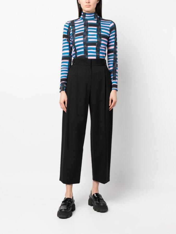 colville Top met hoge hals Blauw