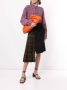 Colville Shirt met asymmetrische afwerking Roze - Thumbnail 2