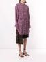 Colville Shirt met asymmetrische afwerking Roze - Thumbnail 3