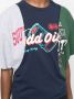 Colville T-shirt met patchwork Blauw - Thumbnail 5