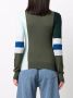Colville Trui met colourblocking Groen - Thumbnail 4