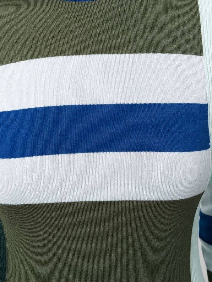 colville Trui met colourblocking Groen