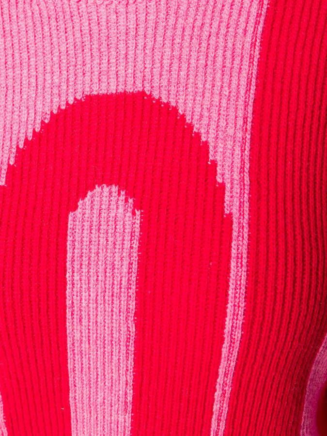 colville Trui met geborduurd logo Roze