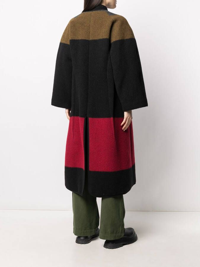 colville Vestjas met colourblocking Bruin